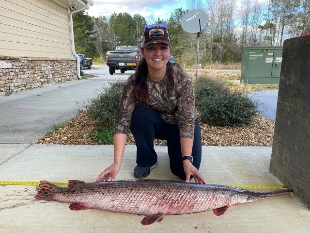 GA NEW STATE RECORD LONGNOSE GAR