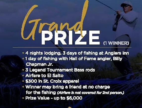  WIN A ‘FISH WITH A LEGEND’ EXPERIENCE!