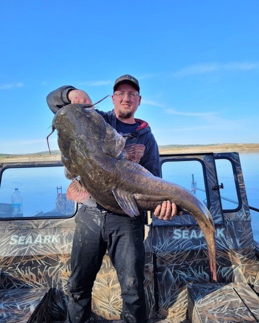 SD STATE RECORD FLATHEAD CATFISH