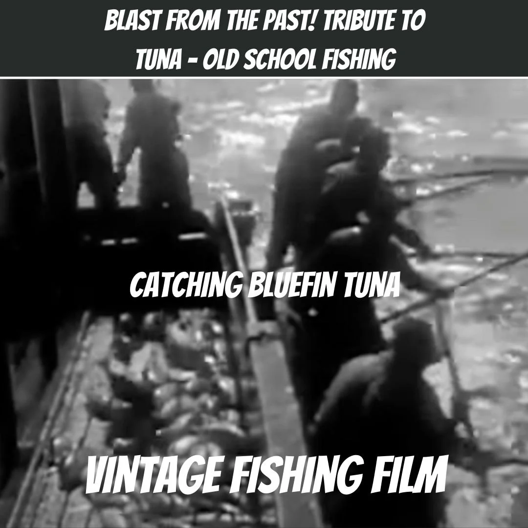 Tuna Fishing From The Racks - Tribute To Tuna - Old School Fishing
