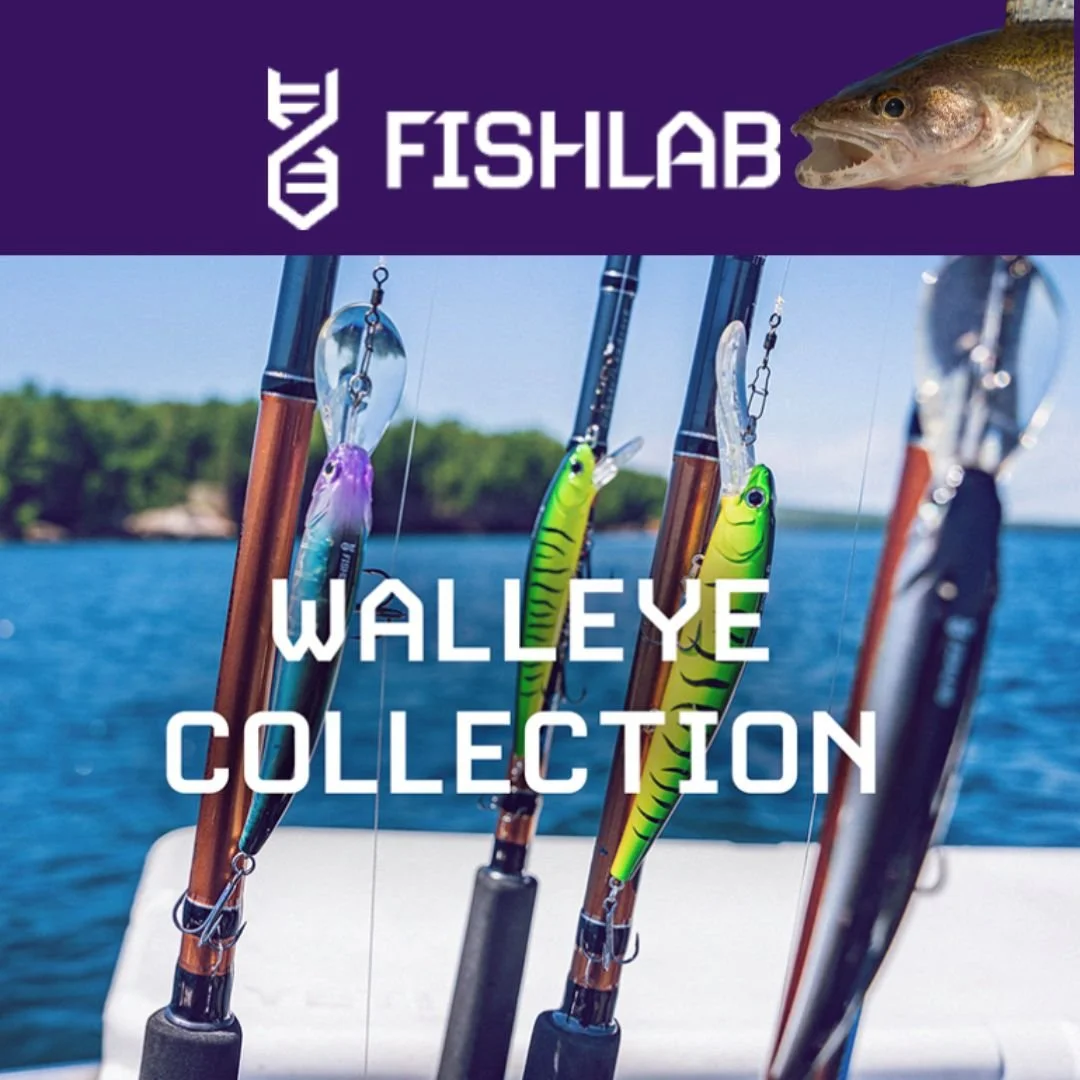 FISHLAB WALLEYE BAITS!  DINNER IS SERVED 