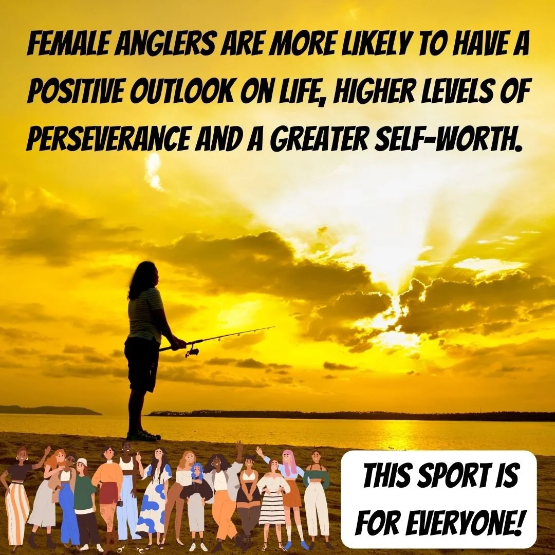 WOMEN WHO FISH HAVE GREATER GRIT AND SELF-ESTEEM ACCORDING TO NEW RESEARCH