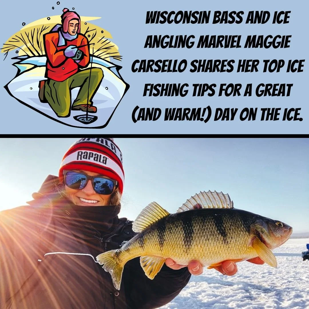 BREAKING THE ICE FOR GIRLS AND YOUNG WOMEN TO EXPERIENCE ICE FISHING
