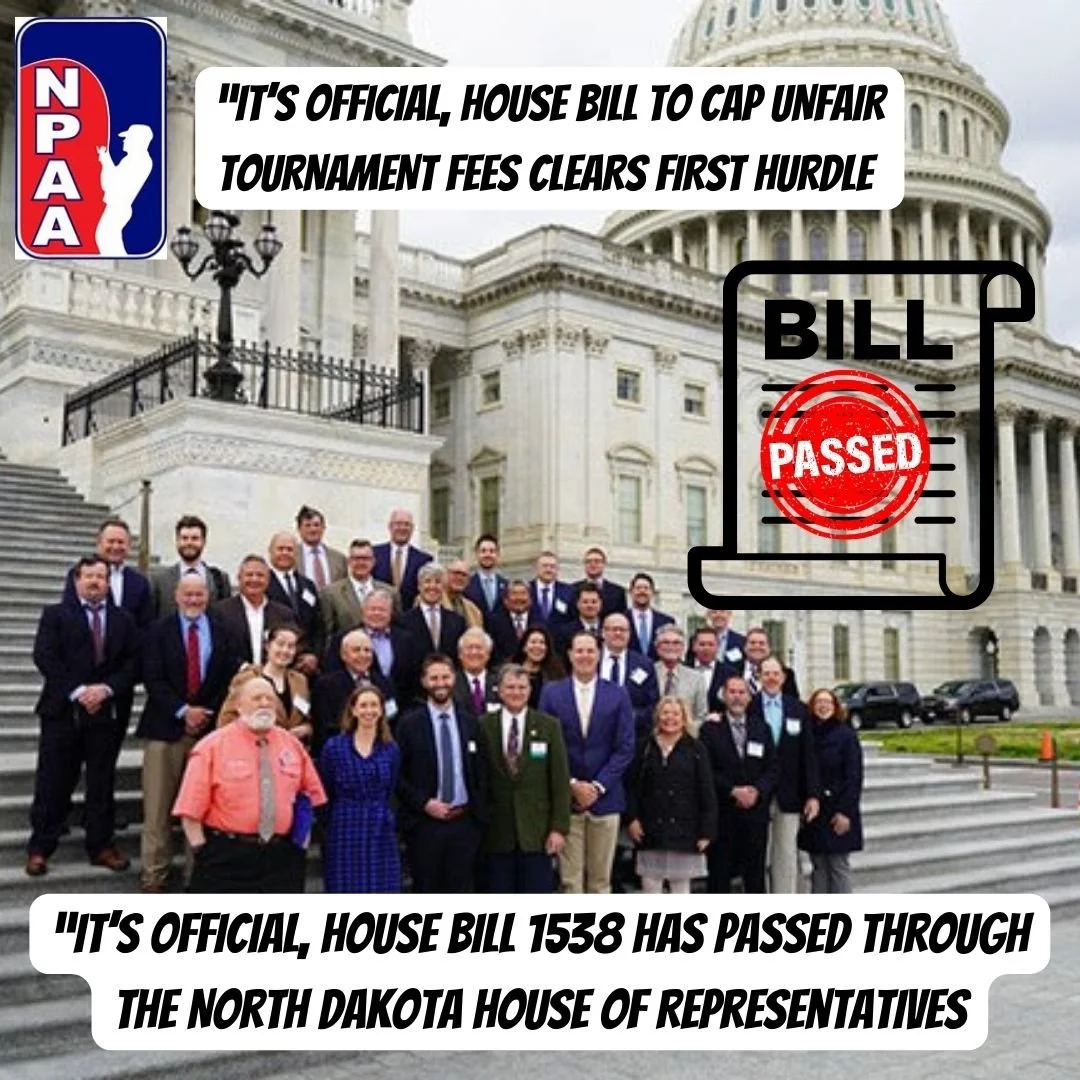 When Tournament Anglers Walk The Talk! Bill Passed!!!!