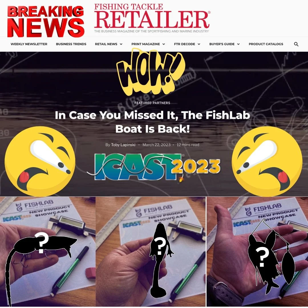 BREAKING NEWS! In Case You Missed It, The FishLab Boat Is Back!