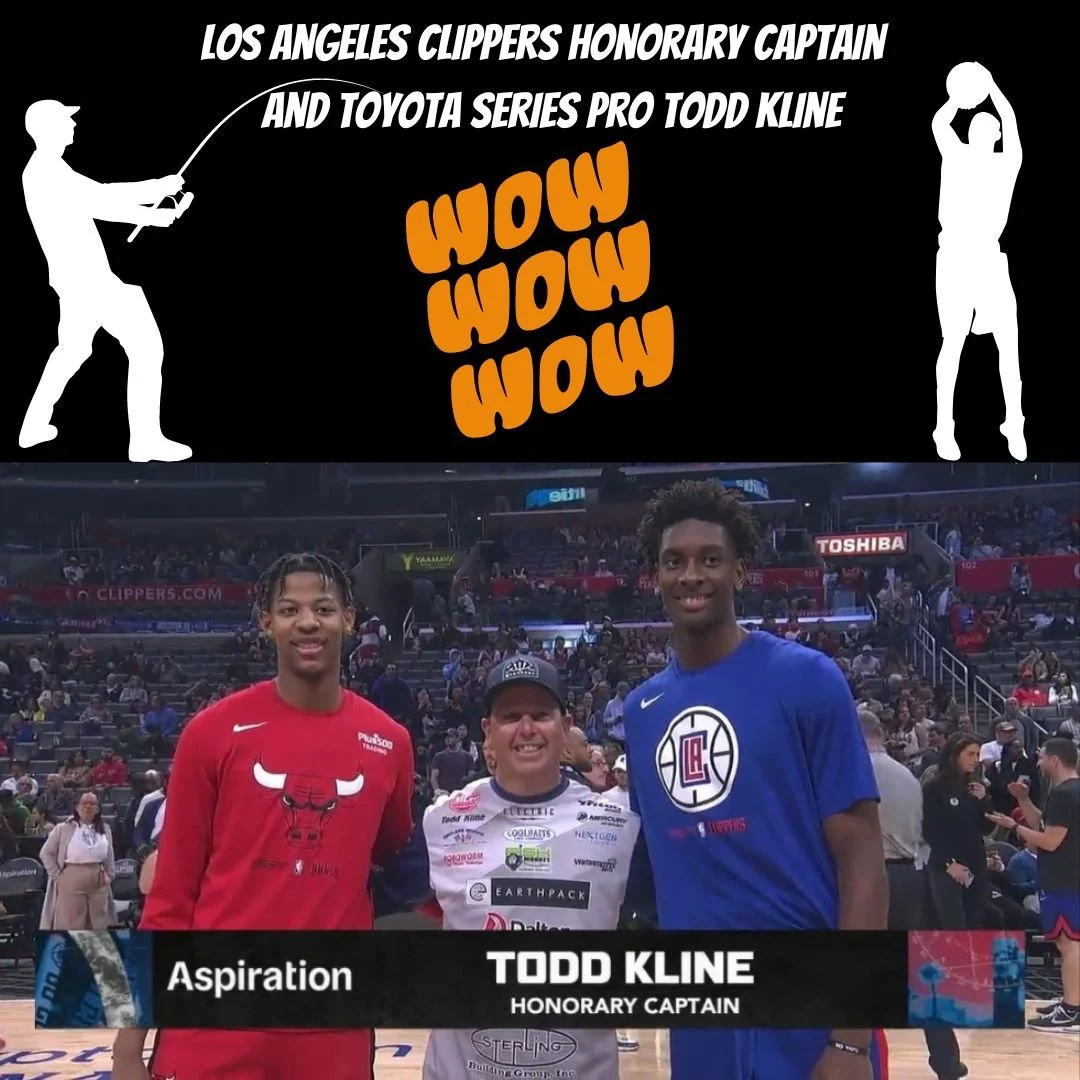 MLF TOYOTA SERIES PRO TODD KLINE NAMED HONORARY CAPTAIN AT L.A. CLIPPERS GAME
