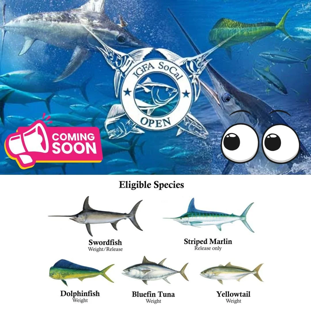 IGFA ANNOUNCES THE 2023 SOCAL OPEN