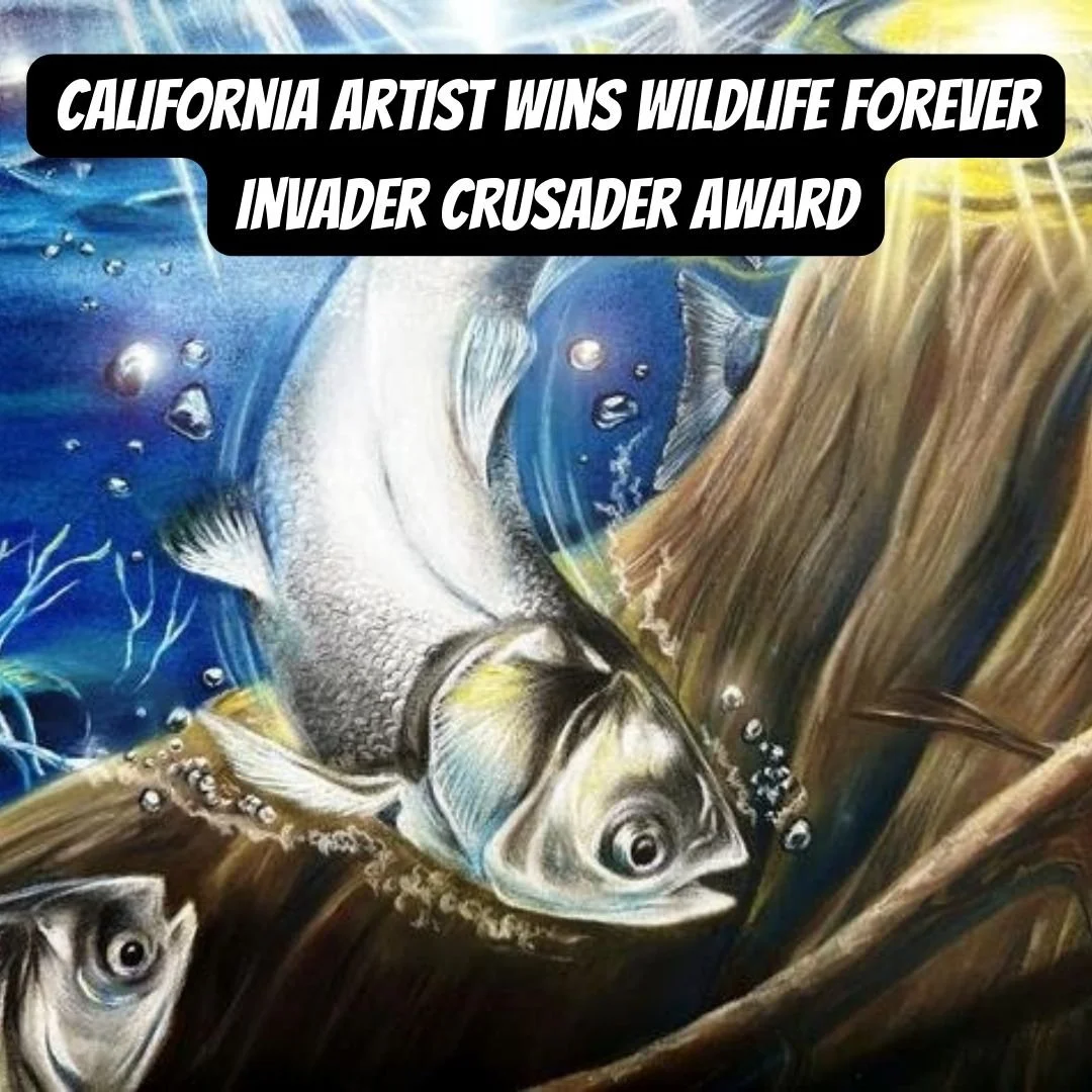 California Artist Wins Wildlife Forever Invader Crusader Award