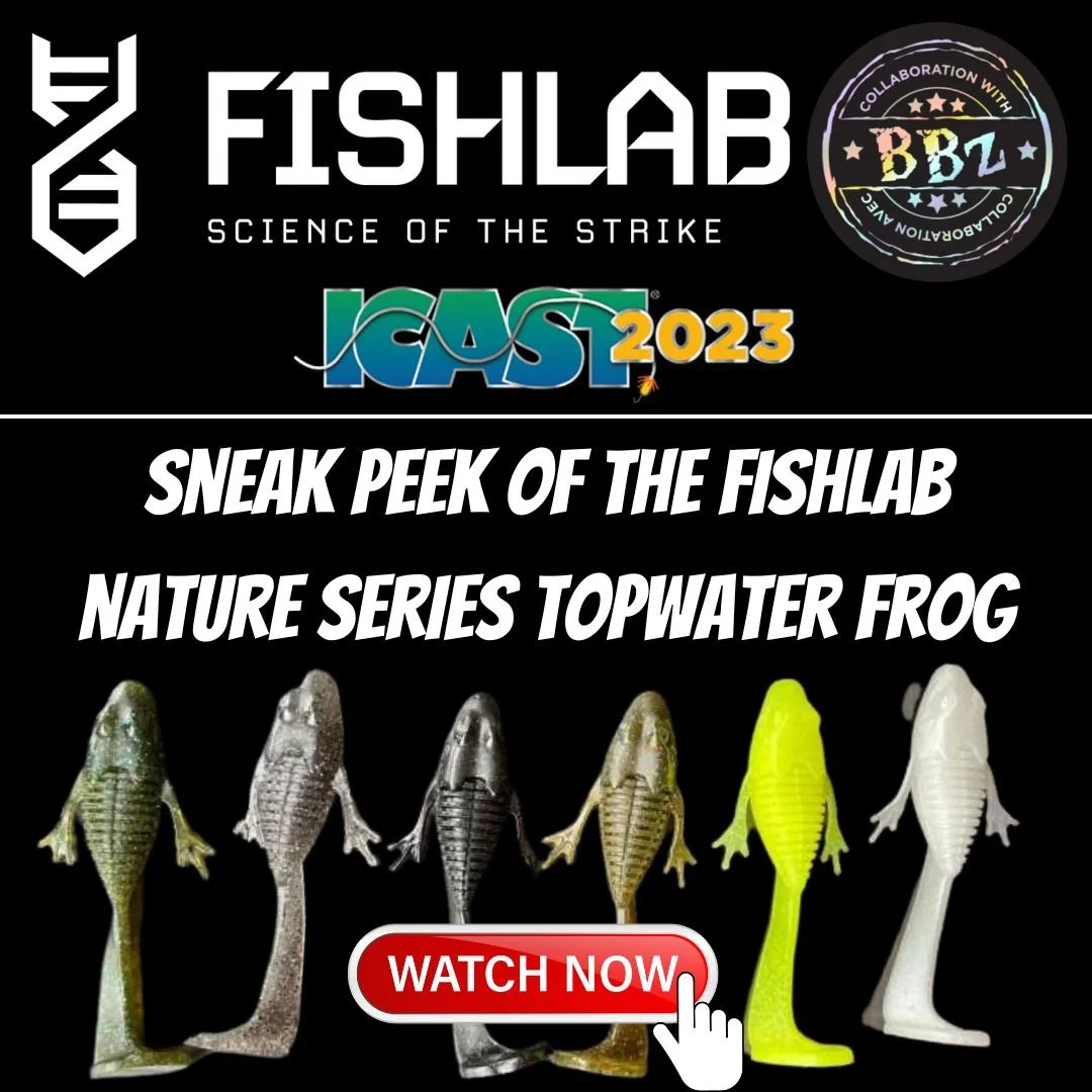 How To Fish The New FishLab Tackle Nature Series Topwater Frog