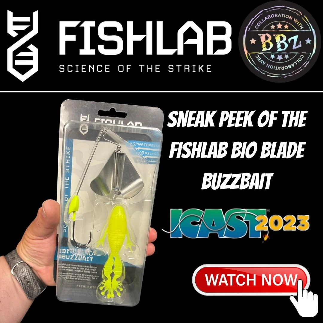 Breaking News: FishLab And The BBZ Hit ICAST 2023 With New Bio Blade Buzzbait: Watch Now! 