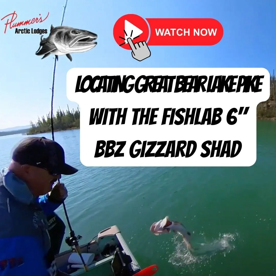 Plummer's Arctic Lodges: Locating and Catching Great Bear Lake Pike-2023