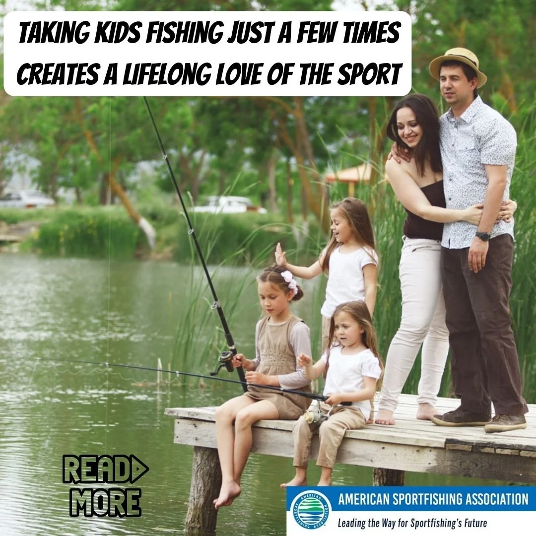 Taking Kids Fishing Just A Few Times Creates A Lifelong Love Of The Sport