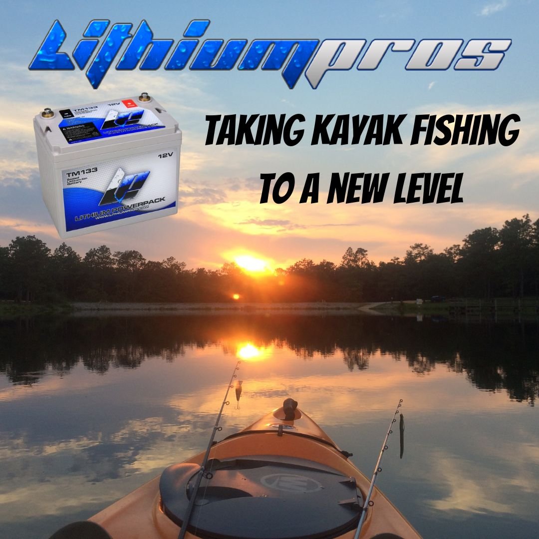 Lithium Pros® Highlights The N3275-36 38.4v Lithium Ion Kayak Trolling Battery With NMEA 2000