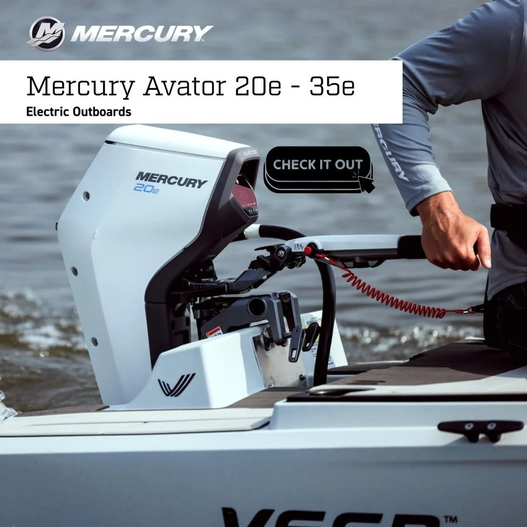 Mercury Marine launches Avator™ 20e And 35e Electric Outboards