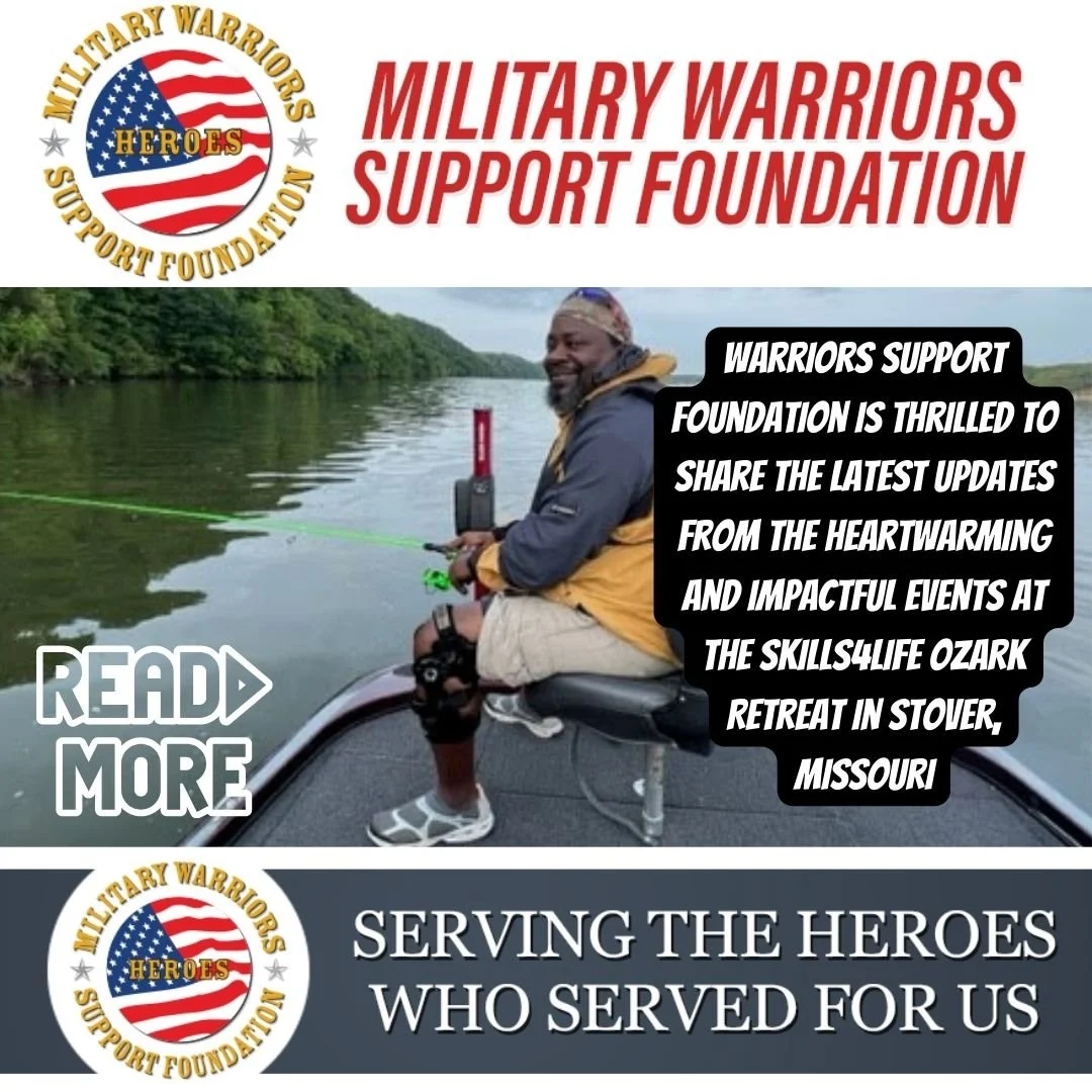 Skills4Life provides Fishing, Bonding and Healing at Skills4Life’s Ozark Retreat