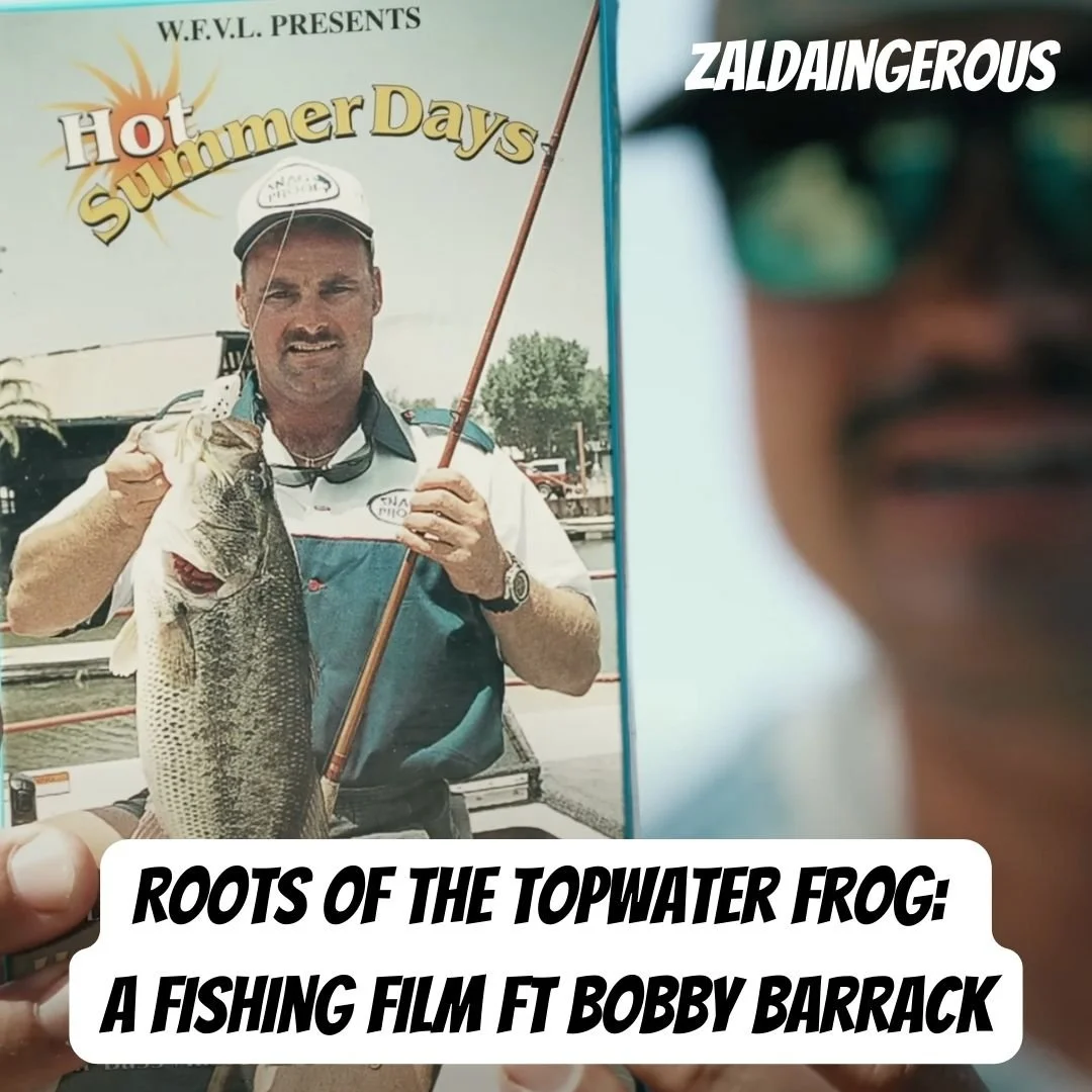 Roots of the Topwater Frog: A Fishing Film ft Bobby Barrack