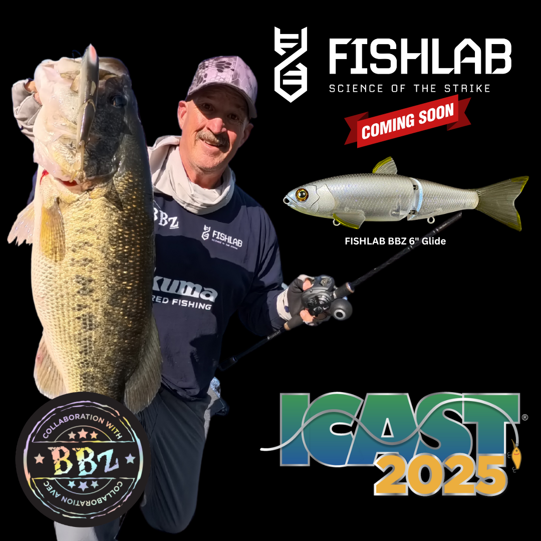 All New FishLab BBZ 6" Glide "ICAST 2025" Be Ready