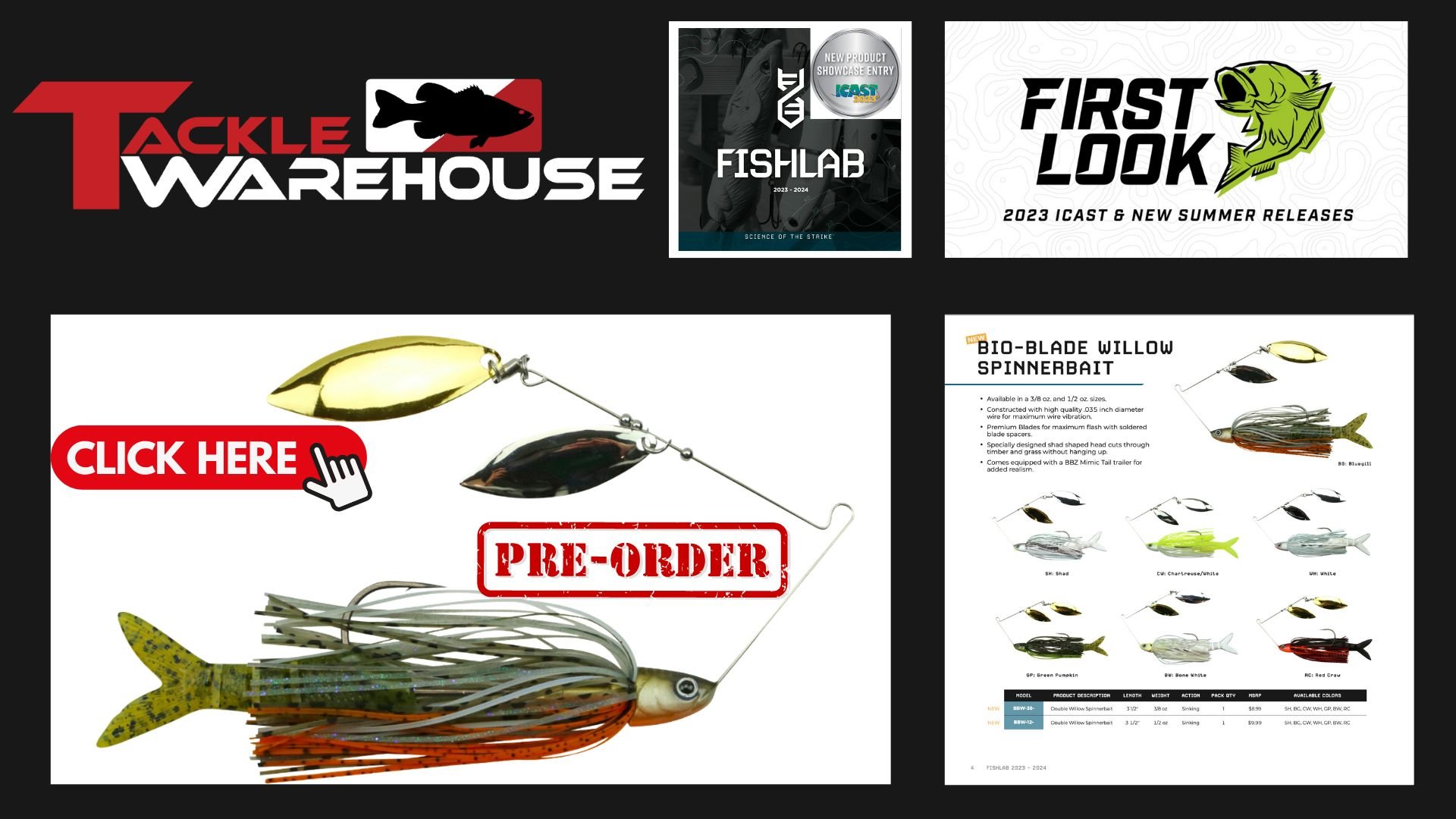 Breaking News! FishLab Buzzbait, Frog & More - FULL INTERVIEW FROM TACKLE  WAREHOUSE — Welcome To The BBZ World - theBBZtv - How to Catch Monster Bass  & Other Fish - Fishing
