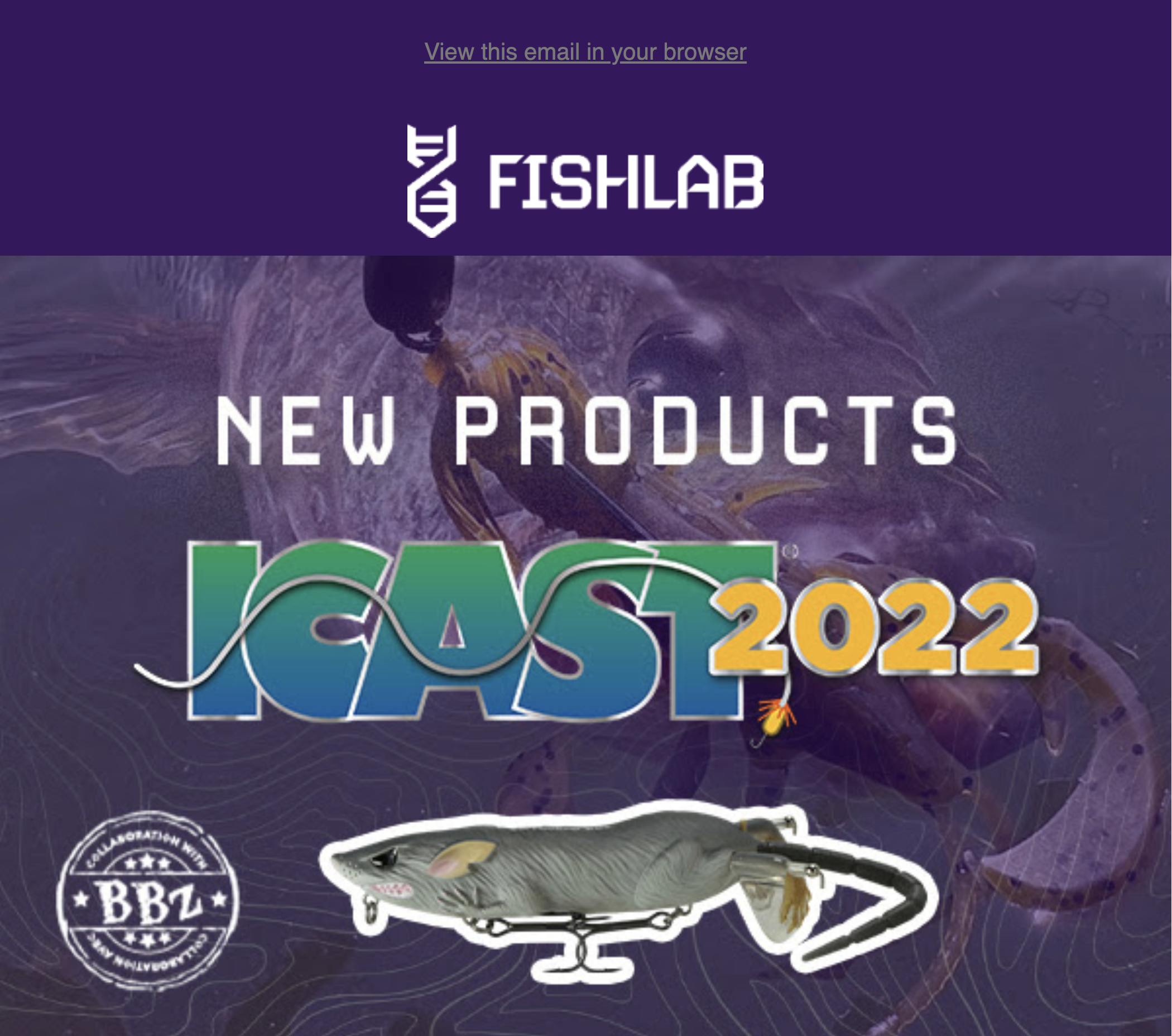 Industry Exclusive: FishLab ICAST Preview 🐀 — Welcome To The BBZ World -  theBBZtv - How to Catch Monster Bass & Other Fish - Fishing Videos & How-To  - Bill Siemantel