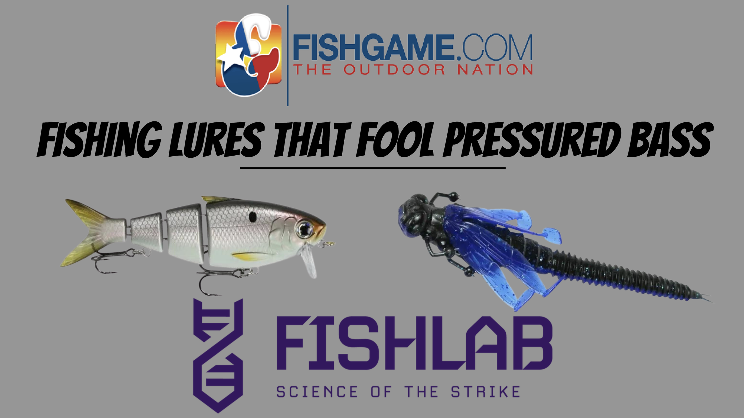 Fishing Lures That Fool Pressured Bass FishLab Does! — Welcome