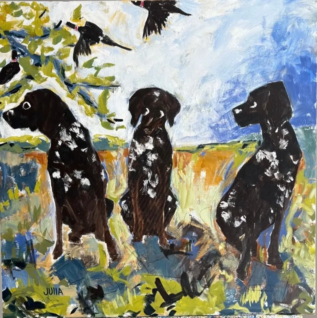 "THREE OF A KIND"  /SOLD