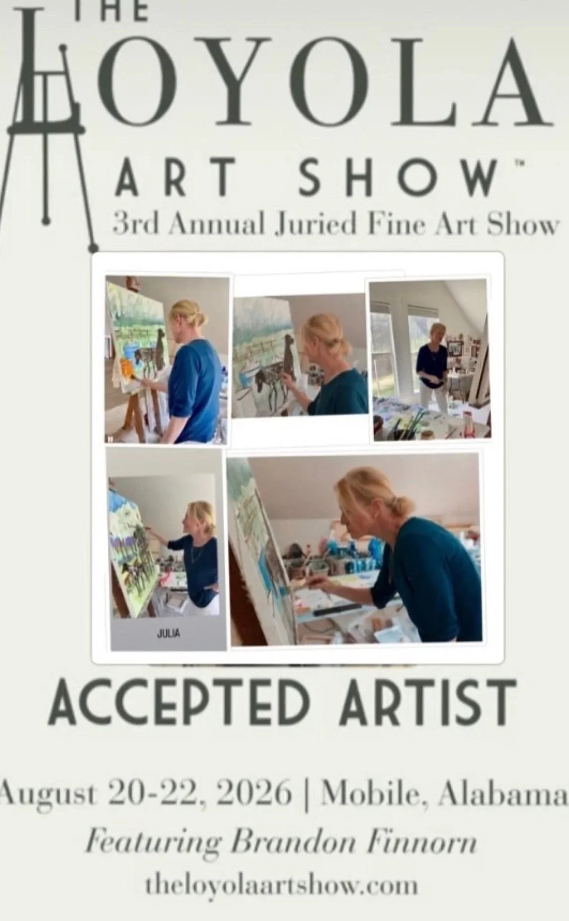 Invite @loyolaartshow  August 2026