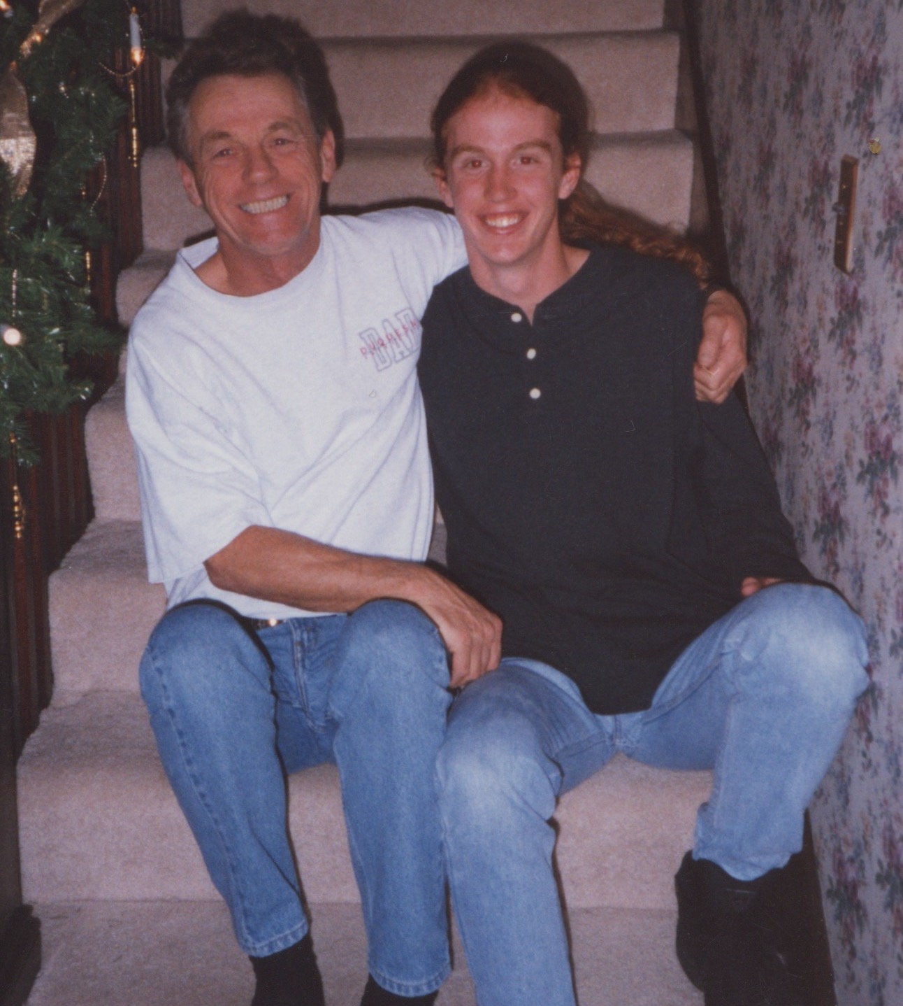 My Dad and I in 1995.