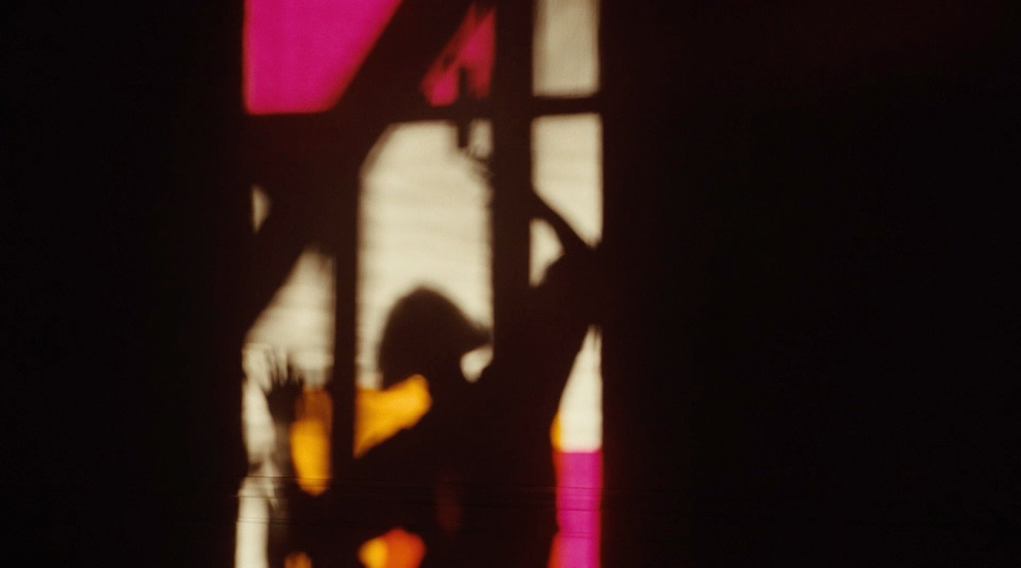 Lensing experimental, color drenched, site responsive performances with dancers is my JAM 4evrrr 🔶🩷🟡

Frames from This Place Where They Dwell by @dibakersmith, choreographed &amp; performed by @lizziethom.son. Showing for a few more days (until Au