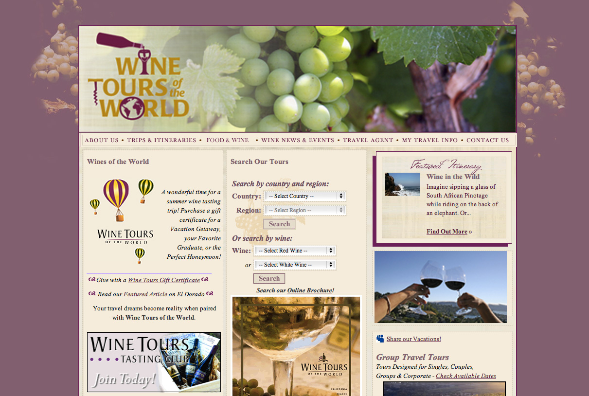Wine Tours of the World