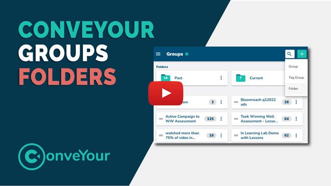ConveYour Groups Folders