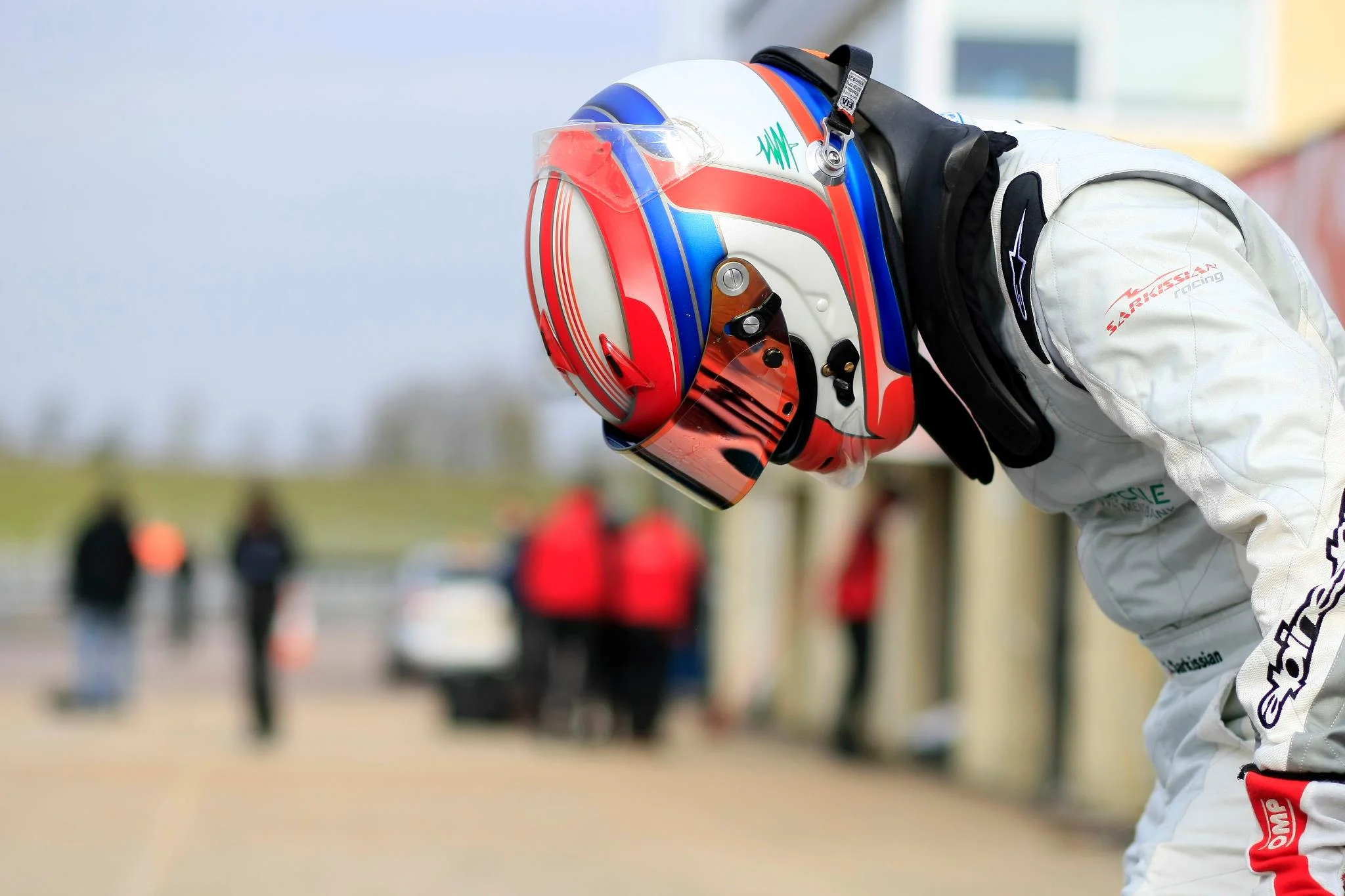 Helmet design for Shahan Sarkissian (LEB) MTech Lite Formula Renault BARC