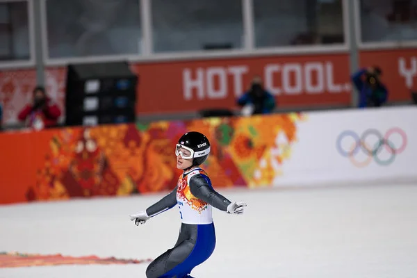 Lindsey Van said that finally participating in the Winter Games was "the best thing ever."
