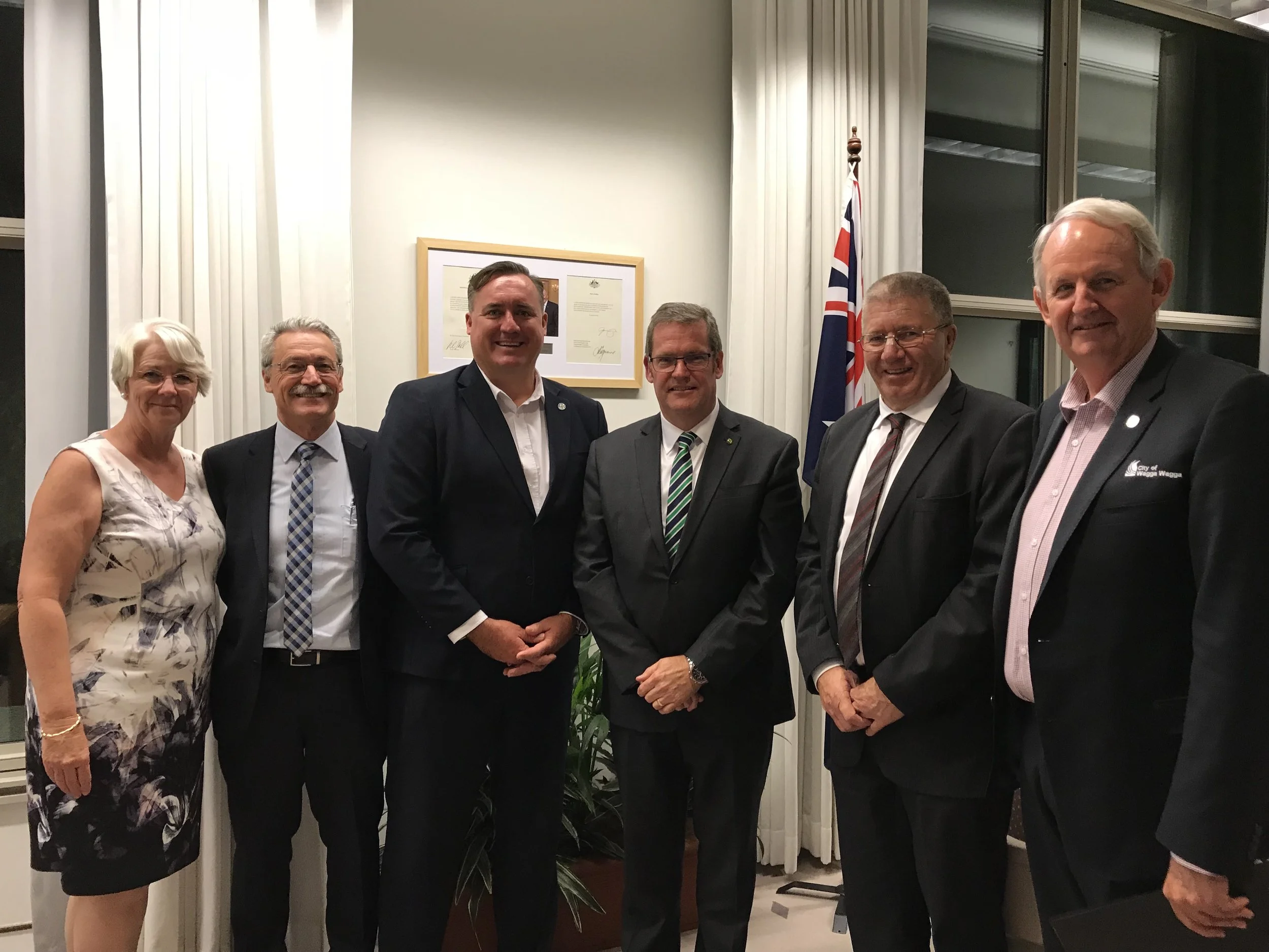 RCA Board Members with the Hon Dr John McVeigh