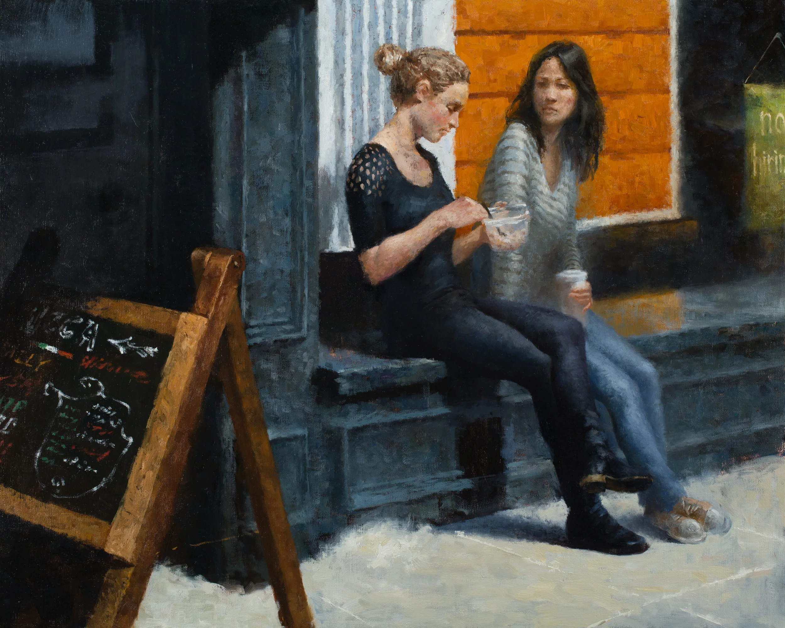 'Lunch on Chestnut Street' is selected as Merit Award in NOAPS Best of America Exhibition