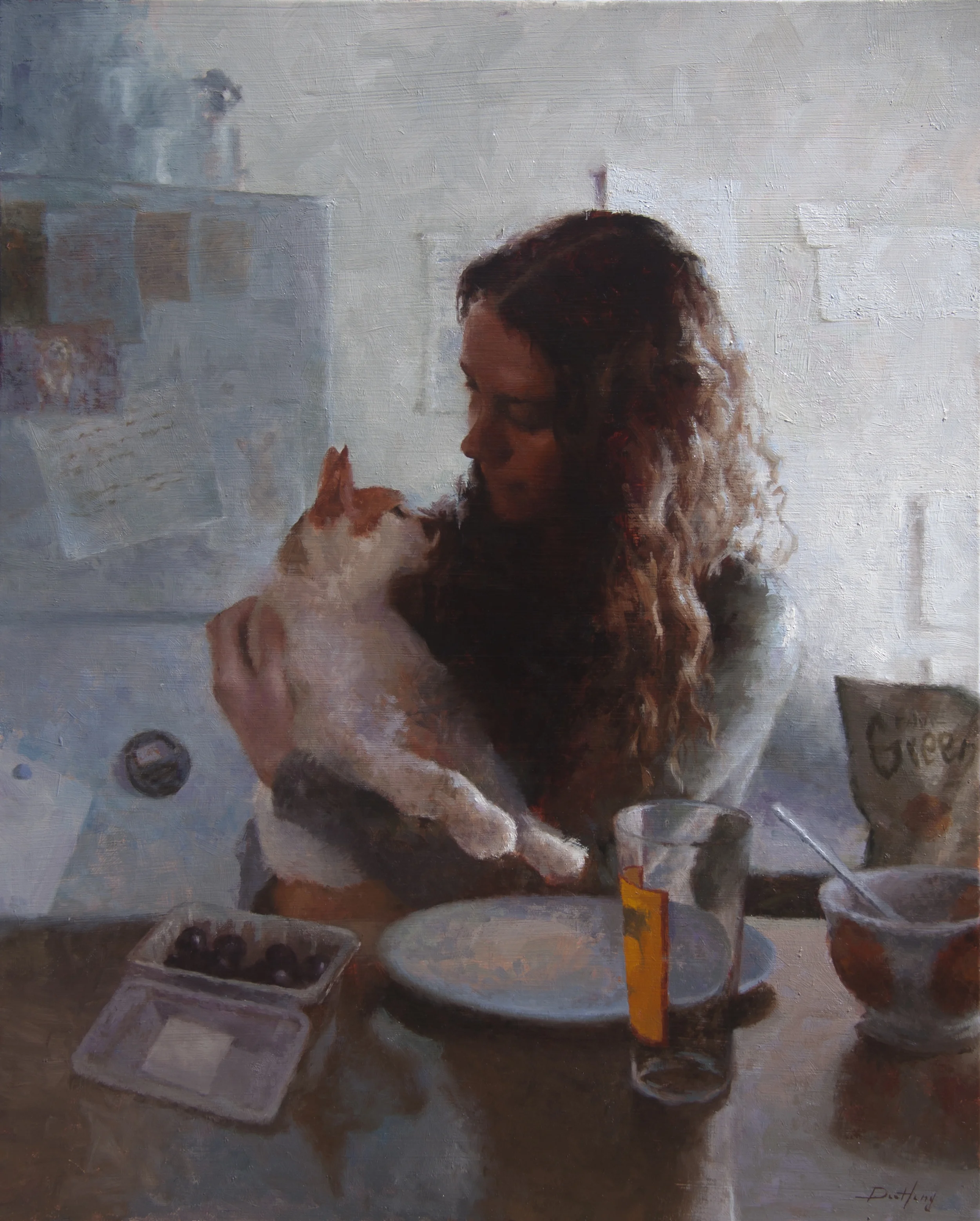 'Brunch' was selected as Finalist in Raymar Fine Art Contest