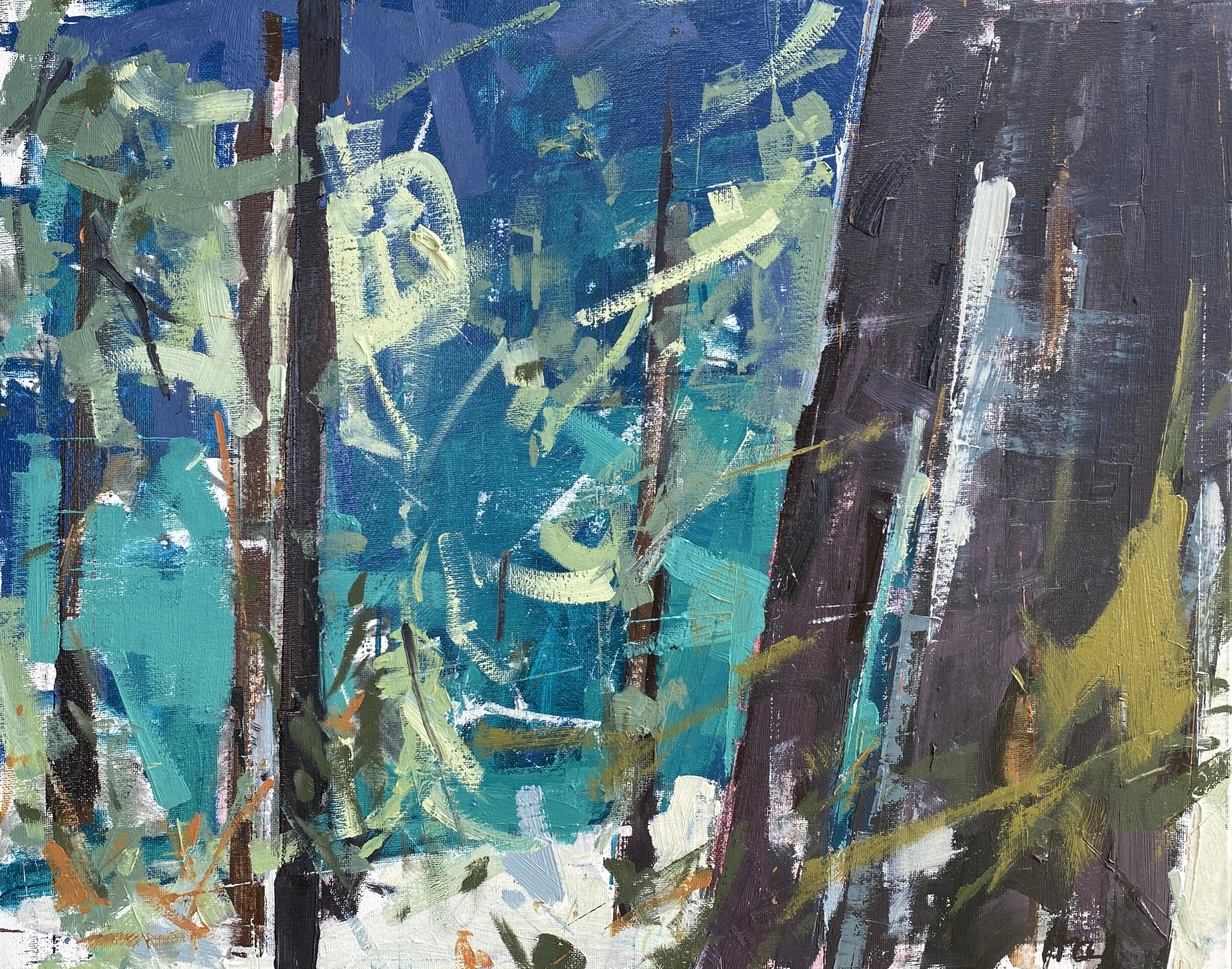 Indian Heaven Wilderness (16x20 oil/canvas)