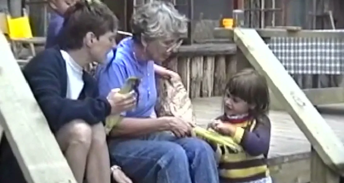 On the right, Jennifer, Co-Owner of Birdseye Rule &amp; stylist, 1990