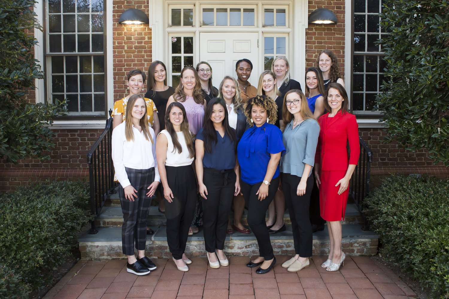  The Duke University Physicians Assistant program Stead Society members on September 17, 2019. 