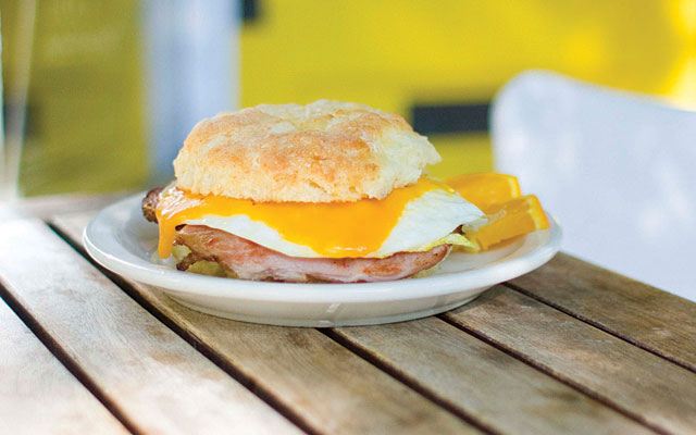 the biscuit sandwich