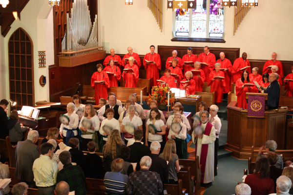 Mark Street United Church worship