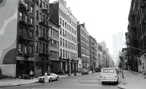 West Broadway in New York's SoHo neighborhood as it appeared in 1974. Courtesy therealdeal.com .