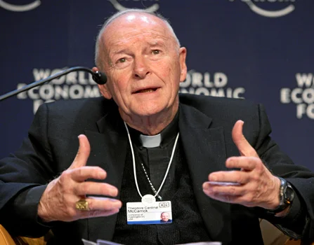 Theodore McCarrick, who resigned in disgrace from the College of Cardinals following charges of sexual abuse. Image via Wikimedia Commons.