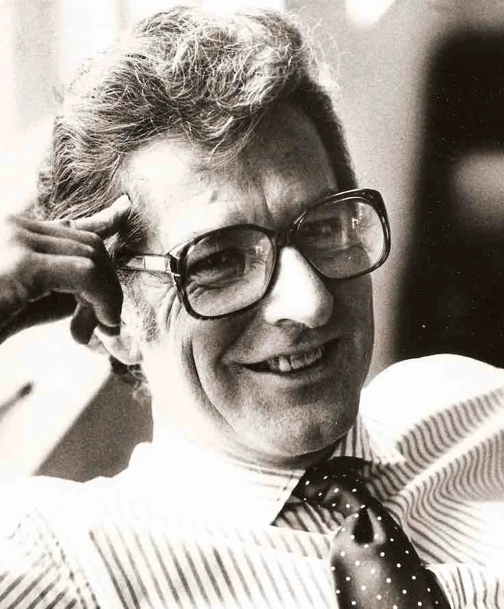 Steve Dunleavy, tabloid journalist extraordinaire, 1988. Courtesy Fox Television.