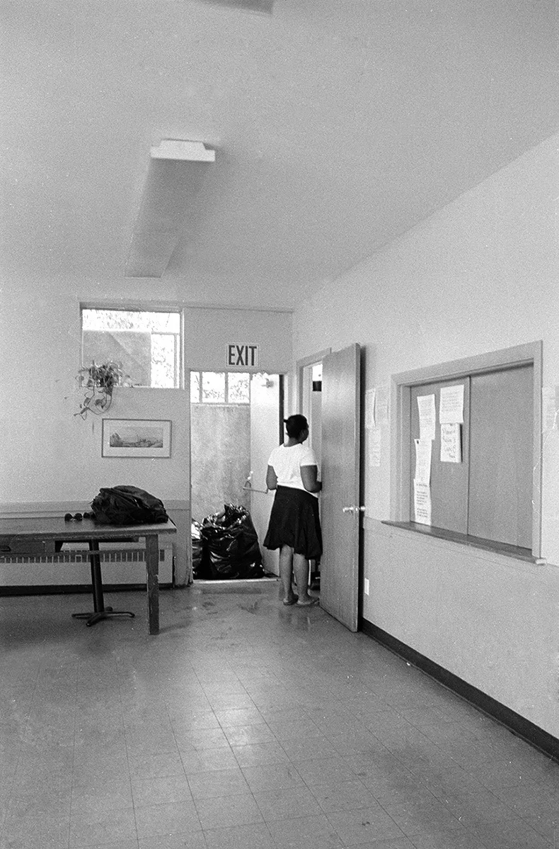  A client at Bread and Jams Day Facility in Cambridge, MA in 2005 