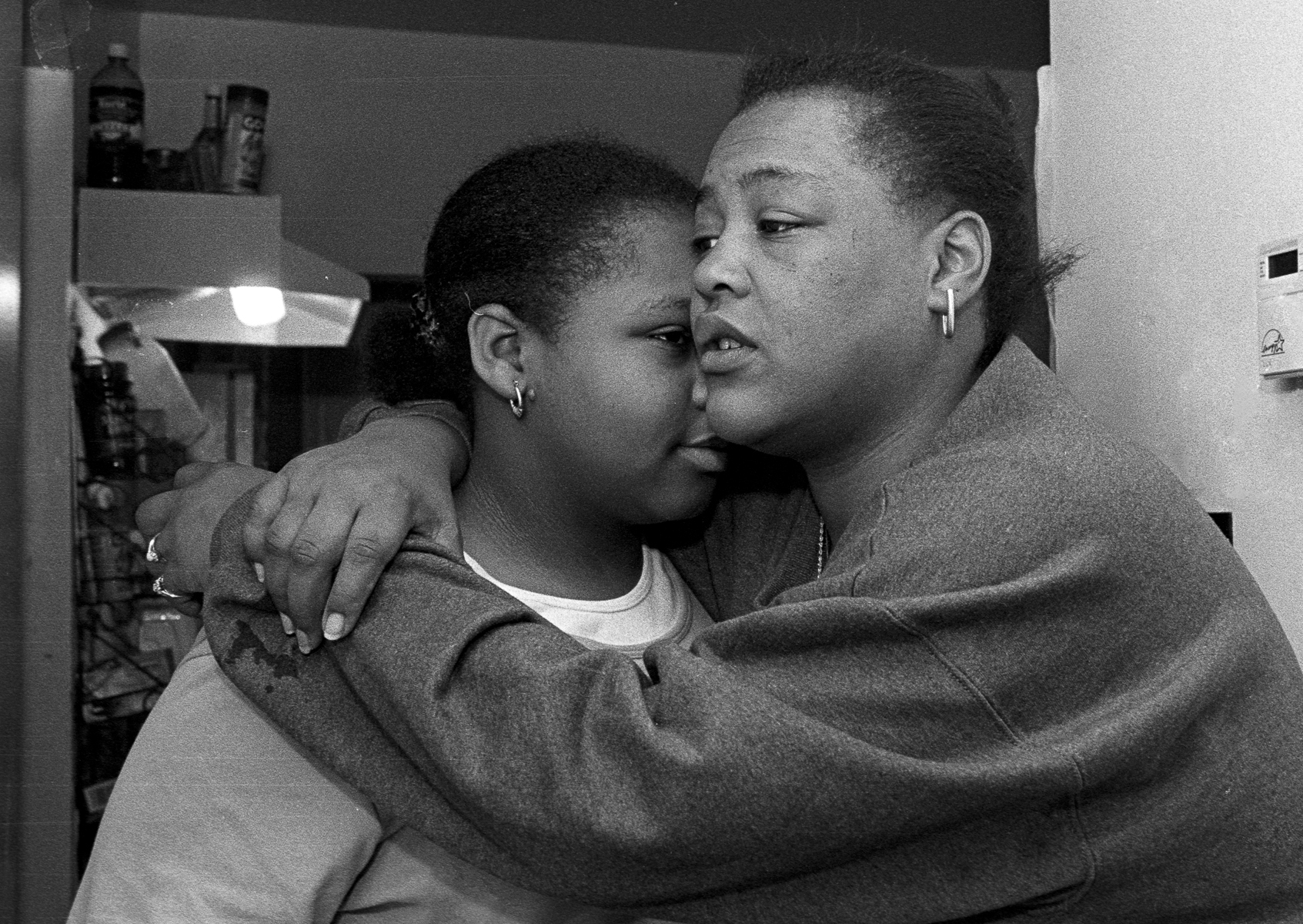 Toddye and her niece Breya