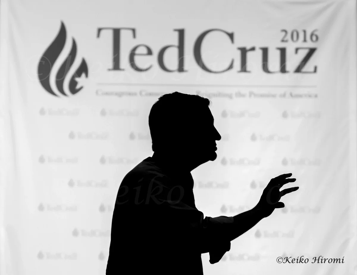 Senator Ted Cruz (R-TX), Republican Presidential Candidate, speaking at the First Assembly God Church in Auburn, NH on April 18. 2015.