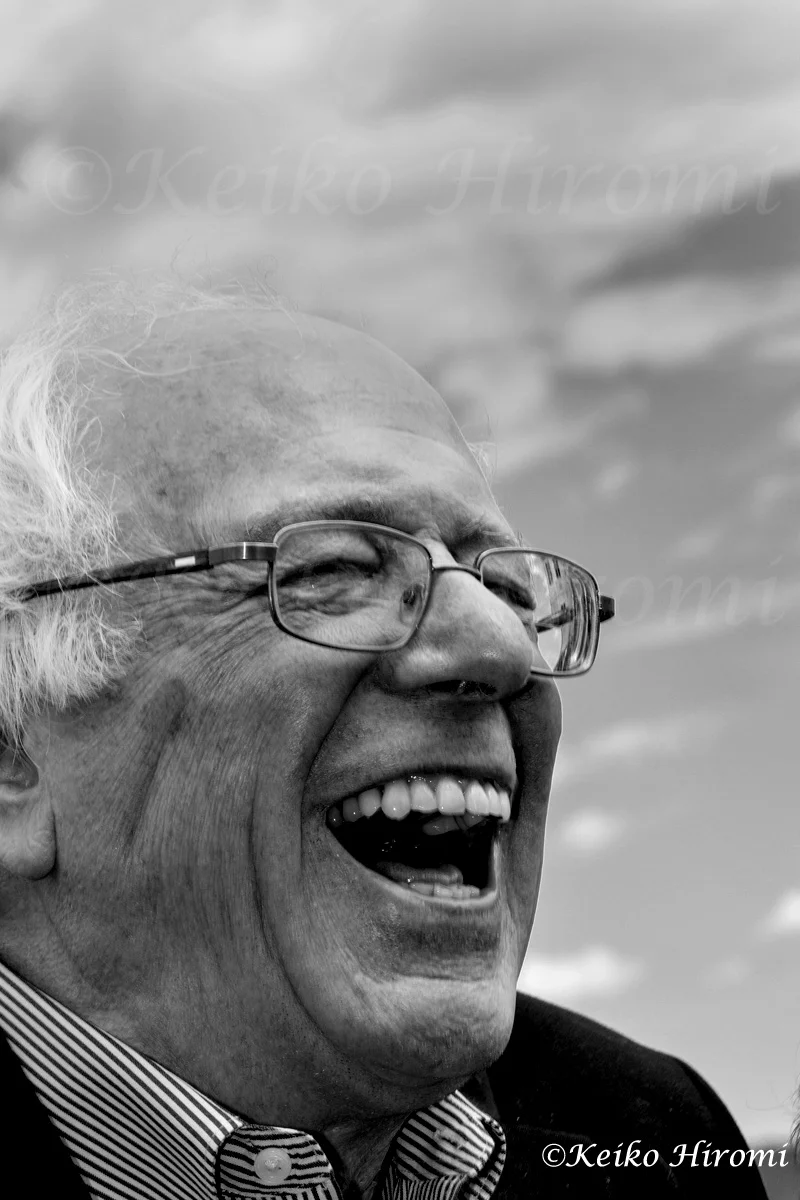Sen. Bernie Sanders campaigning at White Mountain Hotel & Resort in North Conway, NH on May 2, 2015. Sen. Bernie Sanders announced his candidacy for the Presidency on Thursday April 30, 2015, challenging Hillary Clinton.