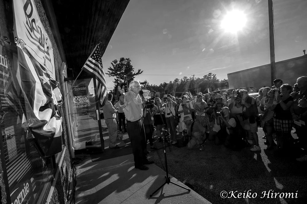 September 7, 2015, Concord, NH, USA: Democratic Presidential candidate Bernie Sanders (I-VT) campaigning at his NH campaign headquarter opening in Concord, NH. 