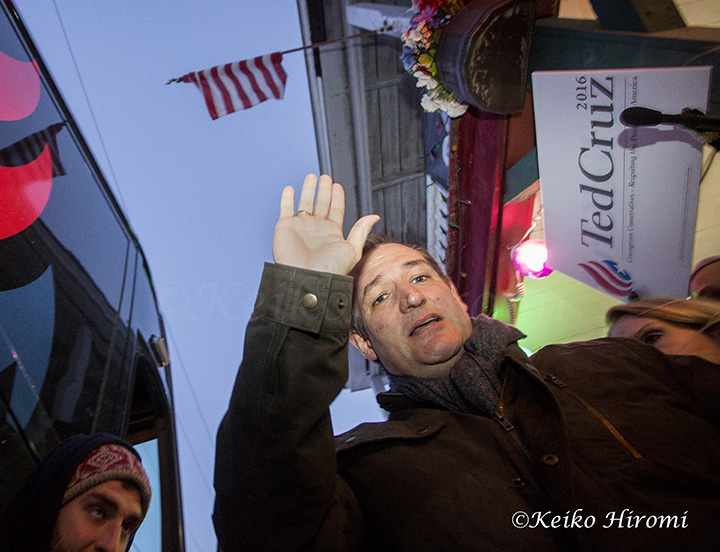 January 19, 2016, Central Barnstead, New Hampshire, United States: Republican Presidential Candidate Senator Ted Cruz (R-TX) campaigning at White Buffalo Trading Post. 