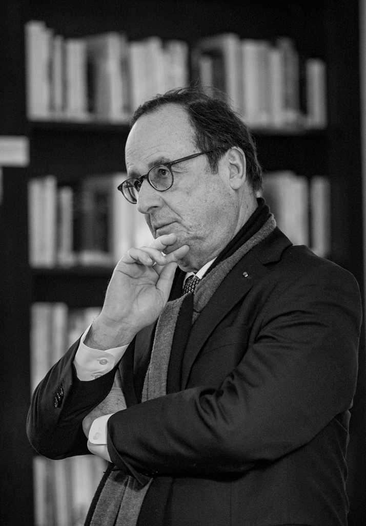  François Hollande, former President of the French Republic. 